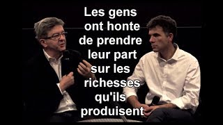 Les gens ont honte de prendre leur part des richesses quils produisent [upl. by Jessabell]