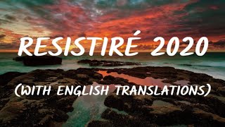 Resistiré 2020 LetraLyrics With English Translation Video [upl. by Frodina]