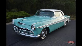 291 Hemi V8 Powered 1955 Desoto Firedome Test Drive [upl. by Tj841]