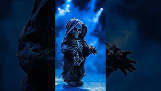 A baby performs a fusion with the Grim Reaper on AGT americagottalent magic [upl. by Wilburn]