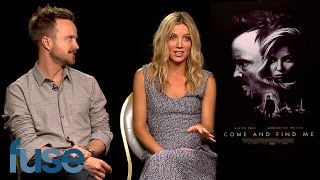 Aaron Paul amp Annabelle Wallis Discuss Their New Movie Come and Find Me [upl. by Lancey]