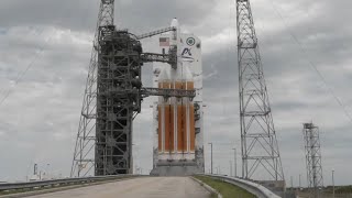 Scrub Final launch of Delta IV Heavy with secret US spy satellite delayed [upl. by Aniweta]