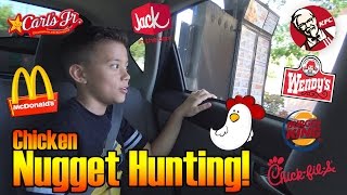 Drive Thru CHICKEN NUGGET HUNTING Plus Cooking with MommyTube [upl. by Llerruj674]