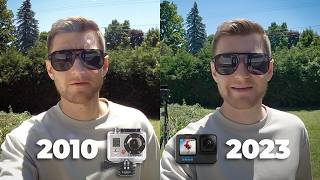 Original GoPro HD HERO vs HERO 10 Black Comparison in 4K [upl. by Clint701]