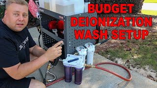 BUDGET DEIONIZATION FOR MY WASH SETUP  SPOTLESS RINSE [upl. by Pirbhai108]