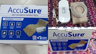 Unboxing Accusure Air Mattress unboxing and review [upl. by Ledba548]