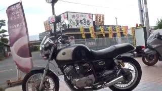 素敵な少女ライダーデビュー スーパートラップサウンドを聞け SUPERTRAPP YAMAHA SRV250 Street Rider ヤマハ・SRV250 [upl. by Galina]