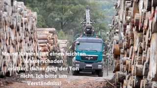 MAN TGS 26480 Timbertruck [upl. by Nedyrb]