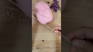 SABES como usar DOBLE HEBRA en el tejido a crochet ❤🥰 [upl. by Ikcin]