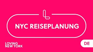 Reiseplanung Deine perfekte New York Reise  NEW YORK [upl. by Ellebanna]