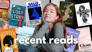 all the books i read and dnfed in october  sally rooney booktok romcoms a lil rant review [upl. by Noreen929]