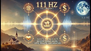 1111 Hz ✨FREQUENCY Of GOD UNBLOCK 7 CHAKRA✨ Receive Divine Help Love Wealth and Miracles 💖🌟 [upl. by Notsehc]