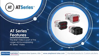 Amphenol Sine Systems  AT Series™ Connectors Features [upl. by Gisela]