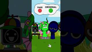 Fake or Original😂sprunki nightmarecritters meme shortanimation incredibox incrediboxsprunki [upl. by Nanreh98]