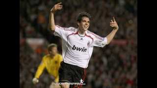 Gol Kaka Manchester UnitedMilan 3 2 Telecronaca Maurizio Compagnoni [upl. by Suolevram]