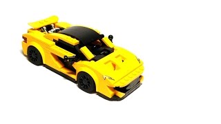 LEGO McLaren P1 MOC Version 12 with Instructions [upl. by Anastatius]