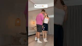 KEEP UP DANCE IS OUR NEW FAVORITE 🤩  dance trend viral couple funny shorts [upl. by Daphene]