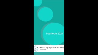 Dia Mundial do Linfedema  World Lymphedema Day 2024 [upl. by Ordnas]