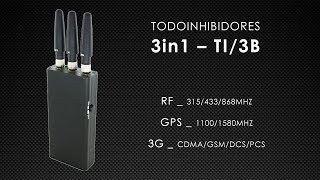 Inhibidor de frecuencia móvil GSM GPRS 3G y GPS [upl. by Enyallij74]