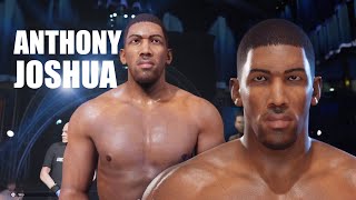 UNDISPUTED 10 How to Create Anthony Joshua [upl. by Lilybel515]