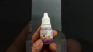 Patanjali drishti eye drops benefits। eyedrops [upl. by Vanden]