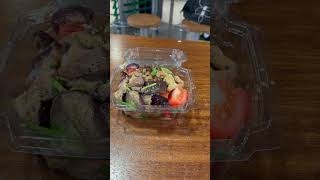 Today’s lunch is aubergine salad with tomatoes healthylifestyle balanceddiet healthyeating [upl. by Adliwa]