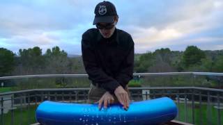 Hydraulophone underwater pipe organ at Stanford University CCRMA [upl. by Adnylem]