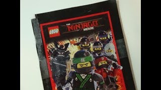 Lego Ninjago Movie Sticker Unboxing [upl. by Asyral]