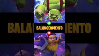 NOVO BALANCEAMENTO NO CLASH ROYALE 😱 [upl. by Picco664]