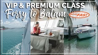 Batamfast Ferry VIP amp Premium Class  Singapore Sekupang Batam Centre [upl. by Atnima]