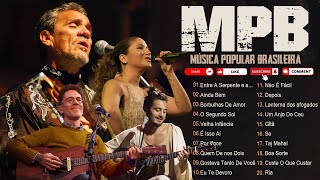 MPB As Melhores Antigas  Música Popular Brasileira Ao Vivo  Zé Ramalho Marisa Monte Titãs CD116 [upl. by Ojillib]