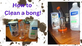 How To Clean a bong trending foryou tutorial foryou reccomended cannabiseducation [upl. by Nahtnahoj419]