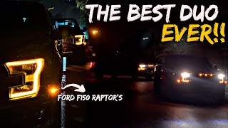 The Best Duo Ever 🔥 Ford F150 RAPTOR’S 🥵 [upl. by Funk]