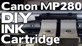 How to replace the ink cartridge Canon pixma mp 280 3 [upl. by Stieglitz]