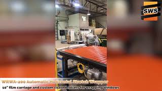 Wulftec WRWA200 Automatic Horizontal Stretch Wrapper [upl. by Noiraa]