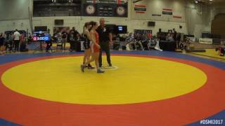 53 3rd Place  Madison Parks Canada vs Ronna Heaton Sunkist Kids WC [upl. by Htnnek]