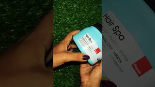 Loreal hair Spa Cream using at home short haircare hairstyle viralshort [upl. by Ahsirkal]