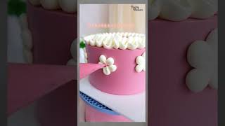 Very Easy Cake Design cake cakedecorating cakedesign shorts shortvideo shortsvideo short [upl. by Pasco]