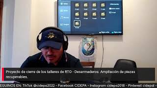 CIERRE DE LOS TALLERES RTO  DESARMADEROS Y LAS PIEAS RECUPERABLES [upl. by Orms739]