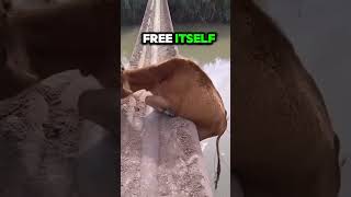 Cow Gets Stuck Hanging on the Bridge [upl. by Strickman251]