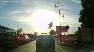 Marrakech Majane Square vers Mhamid Part 3 accident [upl. by Amocat352]