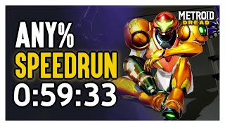 Metroid Dread Any Speedrun in 05933 [upl. by Nyroc]