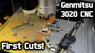 Using My CNC To Modify My CNC Genmitsu 3020 Pro Max First Cuts And More Mods [upl. by Enitnelav379]