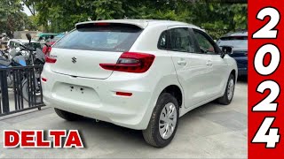 BALENO DELTA 2024 NEW MODEL ❤️ MARUTI SUZUKI BALENO DELTA 2nd BASE MODEL 2024 WHITE COLOUR [upl. by Lionel]