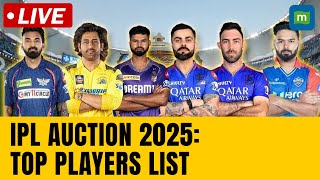 LIVE IPL Auction 2025 Players List  IPL Retained Players 2025  IPL Retention Players List  N18G [upl. by Randolph251]