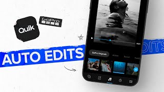 GoPro How to Use Quiks Auto Edit  Turn Your Footage Into Amazing Highlight Videos [upl. by Maggee684]