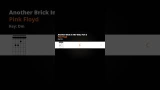 Pink Floyd  Another Brick In The Wall Part 2 GuitaraderShorts [upl. by Attesoj]