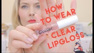 5 Ways to Wear Clear Lip Gloss [upl. by Novek]