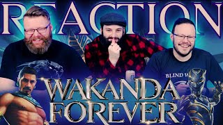 Black Panther Wakanda Forever  MOVIE REACTION [upl. by Humfried]