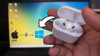 Cómo CONECTAR unos AirPods a laptop o PC vía Bluetooth  Windows [upl. by Nahsaj]